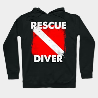 Scuba Rescue Diver For Instructors Students Divers Hoodie